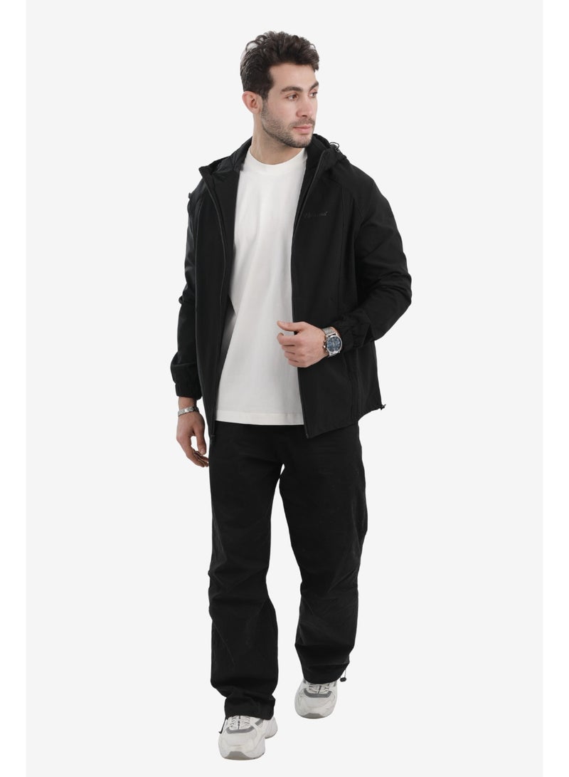 WHITE RABBIT Jacket soft with lining-Black - Image 5